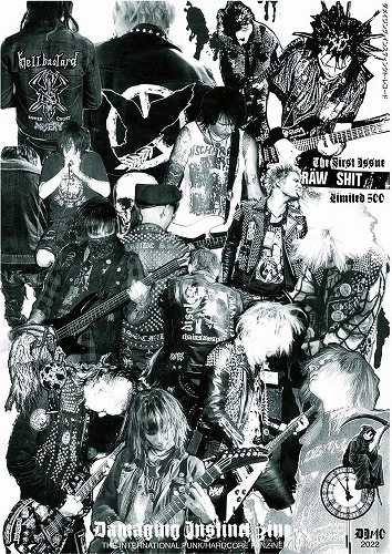 V.A.(DAMAGING INSTINCT ZINE) / ”DAMAGING INSTINCT ZINE" THE FIRST ISSUE 2022  - The International Punk Hardcore Fanzine