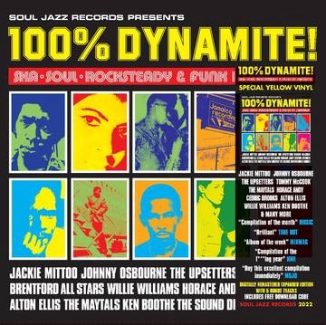 V.A. (SOUL JAZZ RECORDS) / 100% DYNAMITE! : SKA, SOUL, ROCKSTEADY & FUNK IN JAMAICA