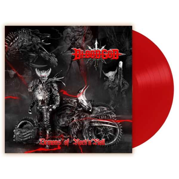 BLOODGOD / DEMONS OF ROCK'N'ROLL (RED VINYL)