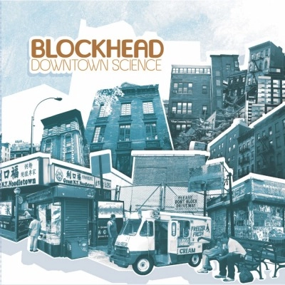 BLOCKHEAD / DOWNTOWN SCIENCE "2LP" (GRAY MARBLE VINYL)