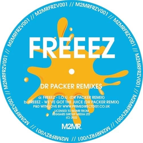 FREEEZ / フリーズ / I.O.U / WE'VE GOT THE JUICE - DR PACKER REMIXES