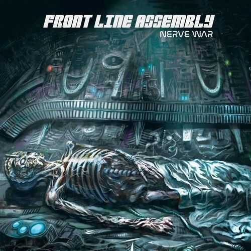 FRONT LINE ASSEMBLY / フロント・ライン・アッセンブリー / NERVE WAR - BLUE/ BLACK SPLATTER (2LP)