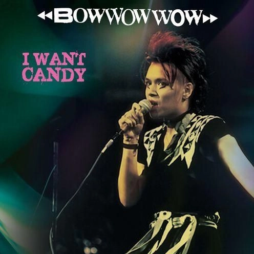 BOW WOW WOW / バウ・ワウ・ワウ / I WANT CANDY - PINK/ BLACK STRIPE