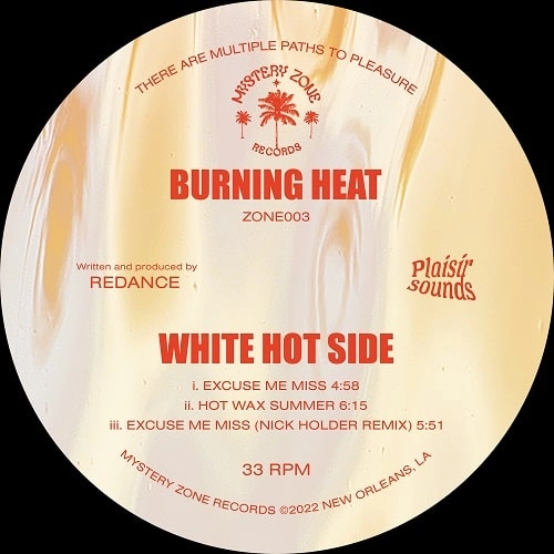 REDANCE & QUICKWEAVE / BURNING HEAT EP (NICK HOLDER & ACEMO REMIXES)
