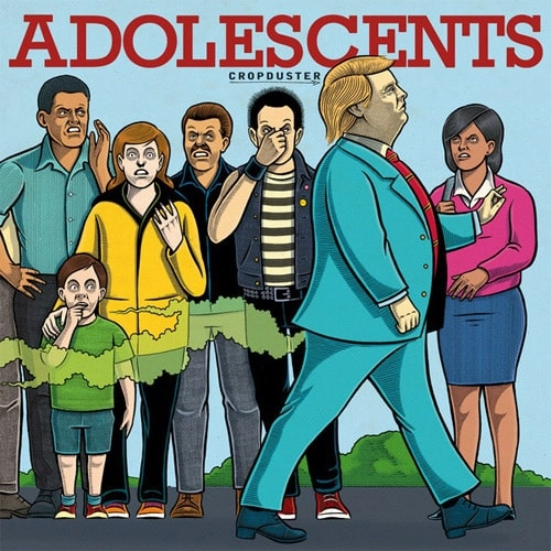 ADOLESCENTS / アドレセンツ / CROPDUSTER (LP/2022 REISSUE)