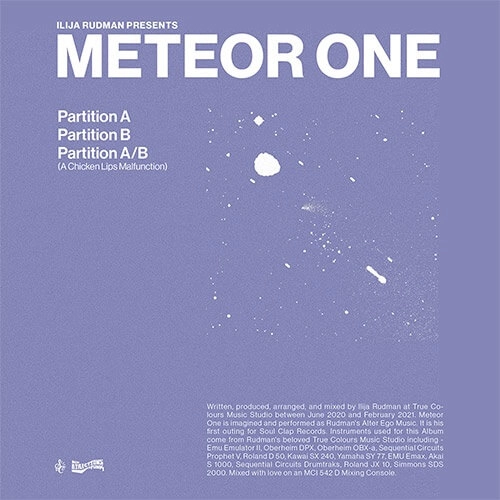ILIJA RUDMAN / イリヤ・ルドマン / METEOR ONE - PARTITION A/B