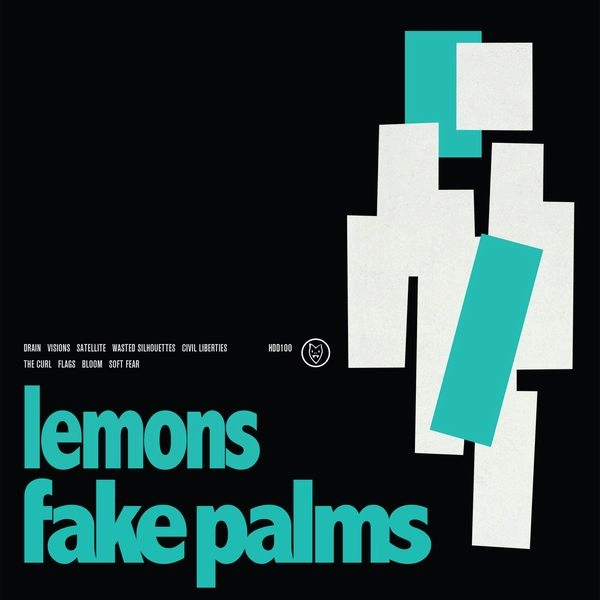 FAKE PALMS / LEMONS (AQUA BLUE & BLACK SWIRL VINYL)