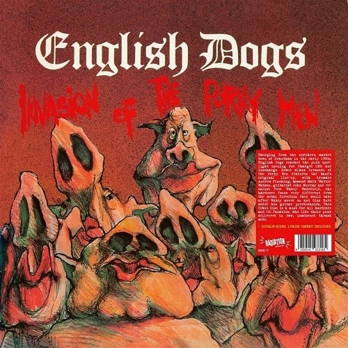 ENGLISH DOGS / INVASION OF THE PORKY MEN (LP)