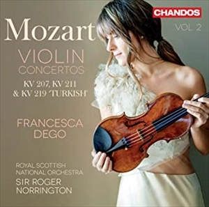 FRANCESCA DEGO / フランチェスカ・デゴ / MOZART:VIOLIN CONCERTOS VOL.2 (NOS.1,2&5)