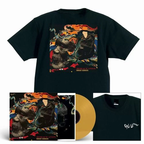 HORACE ANDY / ホレス・アンディ / MIDNIGHT SCORCHERS (OBI+CLEAR ORANGE LP+T-SHIRTS L) / MIDNIGHT SCORCHERS（OBI+CLEAR ORANGE LP+T-SHIRTS L）