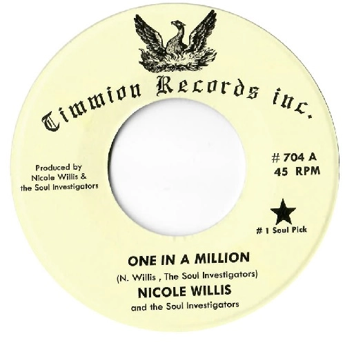 NICOLE WILLIS & THE SOUL INVESTIGATORS / ニコル・ウィリス& ソウル・インヴェスティゲイターズ / ONCE IN A MILLION