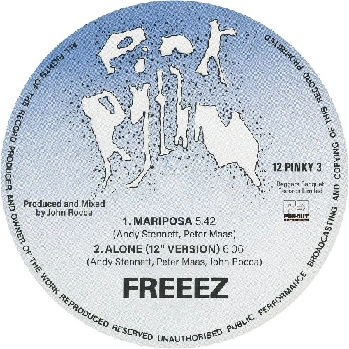 FREEEZ / フリーズ / MARIPOSA / ALONE