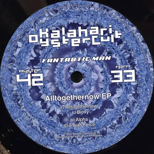 FANTASTIC MAN / ファンタスティック・マン / ALLTOGETHERNOW EP