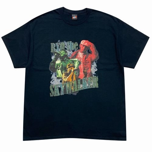 RYO THE SKYWALKER / リョウ・ザ・スカイウォーカー / RAP TEES BLACK SIZE L
