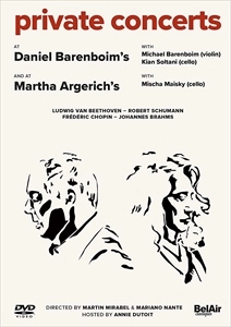 MARTHA ARGERICH & DANIEL BARENBOIM / マルタ・アルゲリッチ & ダニエル・バレンボイム / プライベート･コンサート / PRIVATE CONCERTS