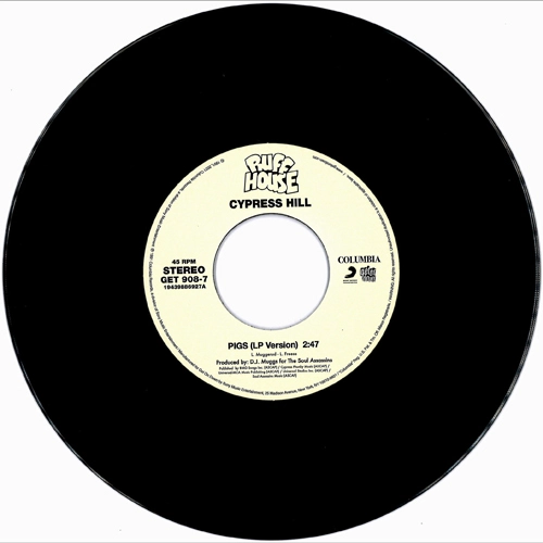 CYPRESS HILL / サイプレス・ヒル / PIGS/HOW I COULD JUST KILL A MAN 7"