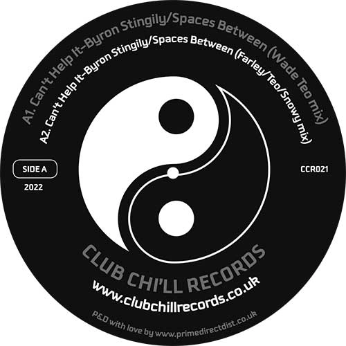 BYRON STINGILY / SPACES BETWEEN / CAN'T HELP IT