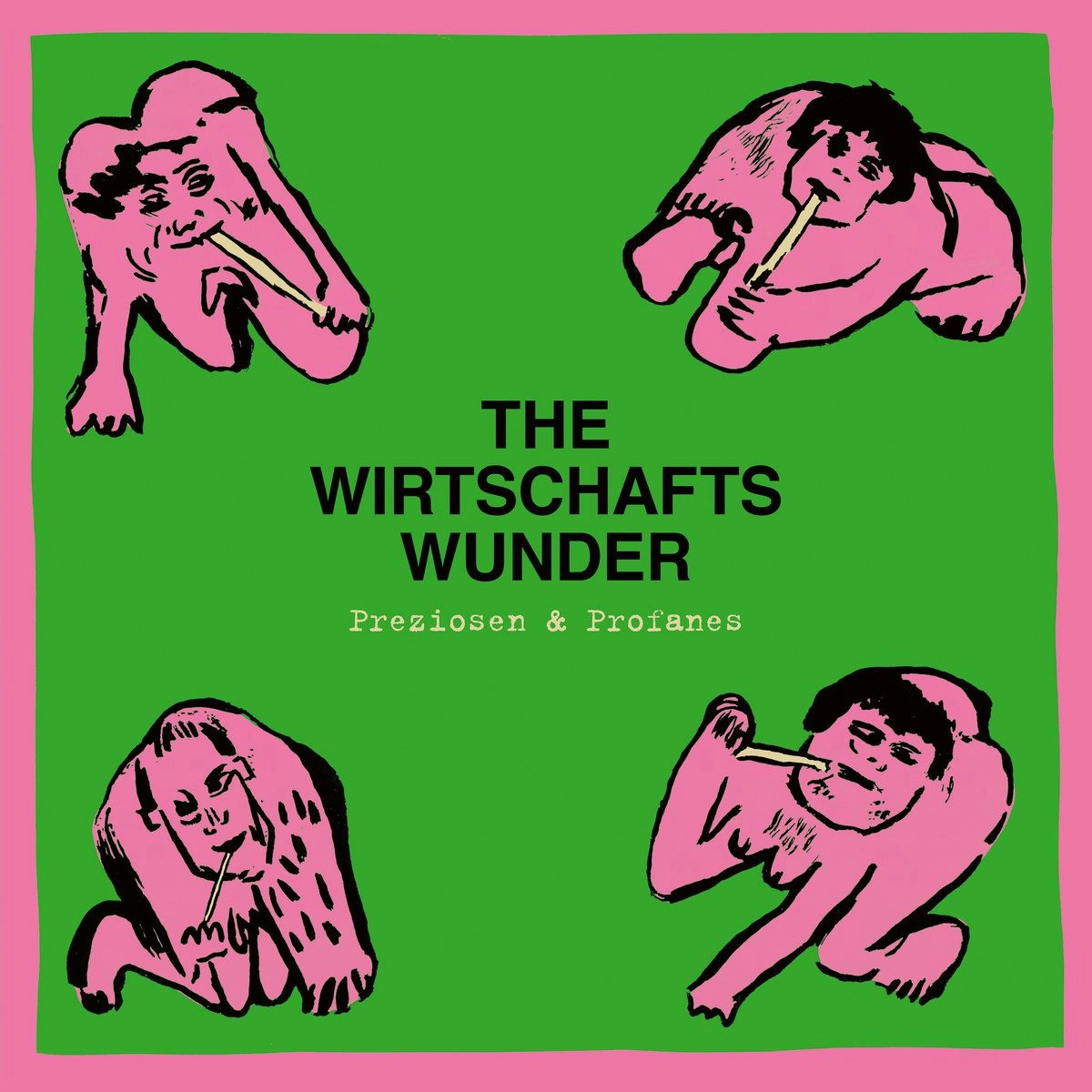 WIRTSCHAFTSWUNDER / PREZIOSEN & PROFANES (SINGLES & RARITATEN 1980 - 1981) (VINYL)