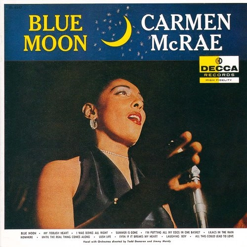 CARMEN MCRAE / カーメン・マクレエ / ブルー・ムーン / BLUE MOON