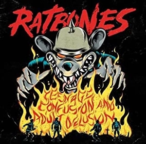 RATBONES / TEENAGE CONFUSION AND ADULT DELUSION (LP)