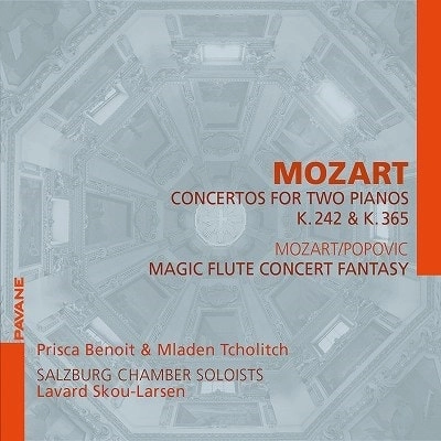 PRISCA BENOIT / MOZART:CONCERTOS FOR TWO PIANOS