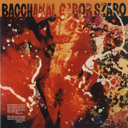 GABOR SZABO / ガボール・ザボ / BACCHANAL (ORANGE VINYL)