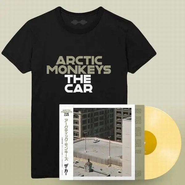 ARCTIC MONKEYS / アークティック・モンキーズ / THE CAR+T-SHIRTS(L)