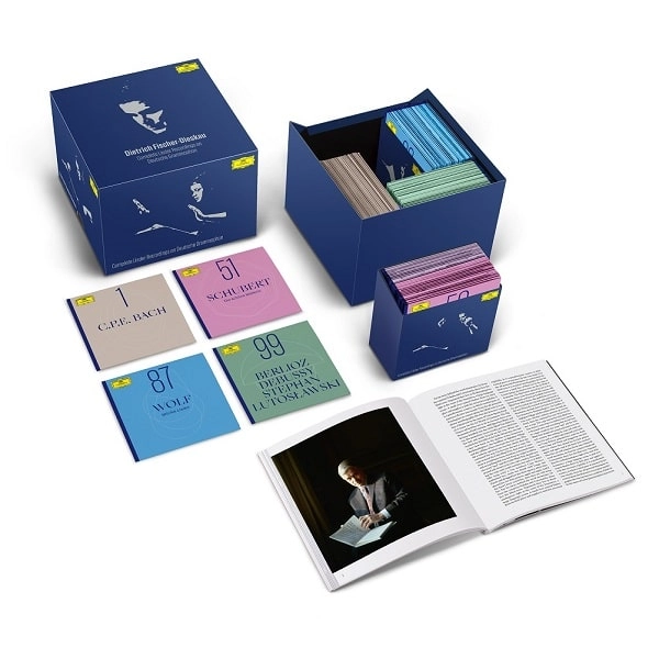 DIETRICH FISCHER-DIESKAU / ディートリヒ・フィッシャー=ディースカウ / COMPLETE LIEDER RECORDINGS ON DEUTSCHE GRAMMOPHON (107CD)