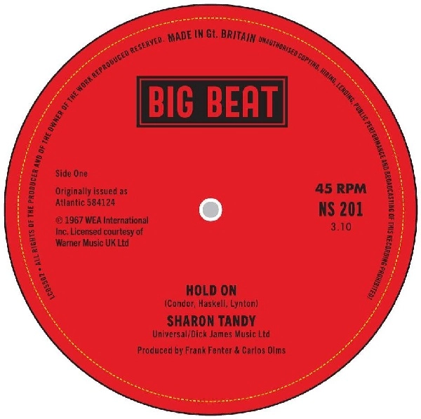 SHARON TANDY / シャロン・タンディ / HOLD ON / DAUGHTER OF THE SUN