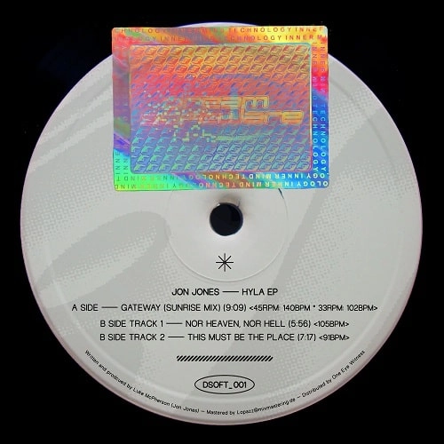 JON JONES (TECHNO) / HYLA EP