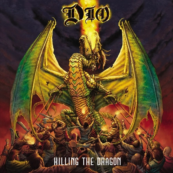 DIO / ディオ / KILLING THE DRAGON [RED & ORANGE SWIRL VINYL]