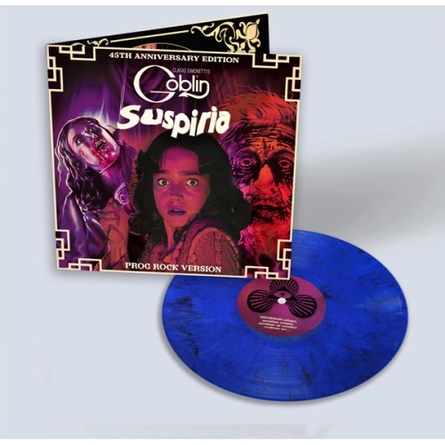 CLAUDIO SIMONETTI'S GOBLIN / クラウディオ・シモネッティズ・ゴブリン / SUSPIRIA: 45TH ANNIVERSARY EDITION - PROG ROCK VERSION: LIMITED CLEAR BLUE MARBLE VINYL