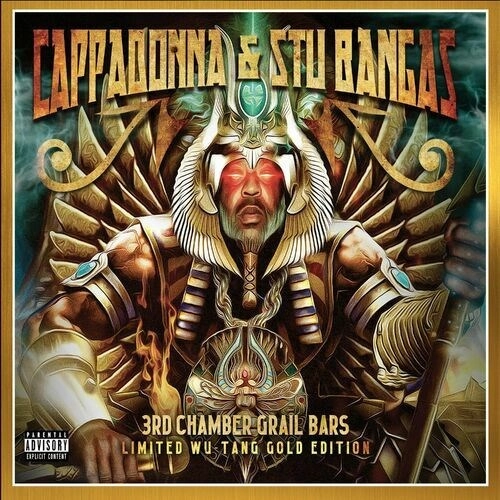 CAPPADONNA & STU BANGAS / 3RD CHAMBER GRAIL BARS "DIGIPAK CD" (24K LIMITED WU-TANG GOLD EDITION)