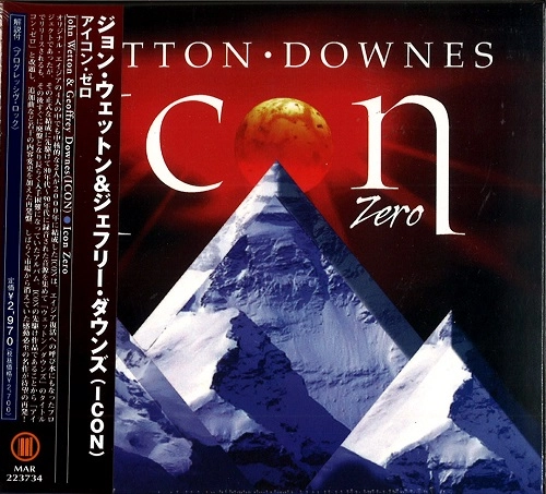 JOHN WETTON/GEOFFREY DOWNES / ジョン・ウェットン&ジェフリー・ダウンズ / アイコン・ゼロ /  ICON ZERO