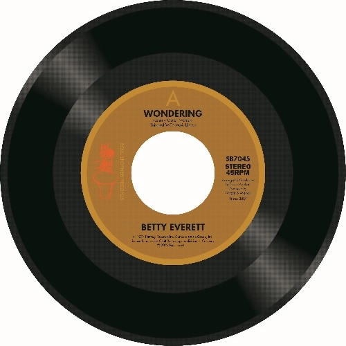 BETTY EVERETT / ベティ・エヴェレット / WONDERING / TRY IT, YOU'LL LIKE IT