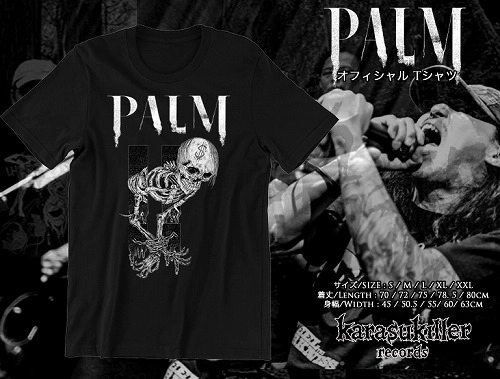 PALM / (S/BLACK)OFFICIAL T-SHIRT