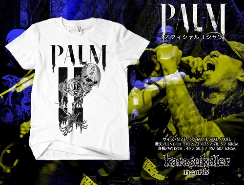 PALM / (XXL/WHITE)OFFICIAL T-SHIRT