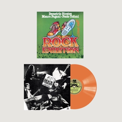 MAURO PAGANI/DEMETRIO STRATOS/PAOLO TOFANI / マウロ・パガー二、デメトリオ・ストラトス&パオロ・トファー二 / ROCK AND ROLL EXIBITION: LIMITED ORANGE COLOR VINYL