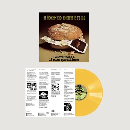 ALBERTO CAMERINI / CENERENTOLA E IL PANE QUOTIDIANO: LIMITED YELLOW COLOR VINYL