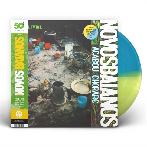 NOVOS BAIANOS / ノーヴォス・バイアーノス / ACABOU CHORARE - RSD BLACK FRIDAY 2022 (YELLOW & BLUE TRANSPARENT SPLIT LP, GATEFOLD COVER)