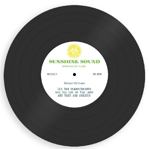 WALTER GIBBONS / ウォルター・ギボンズ / TEN COMMANDMENTS ARE THE LAW OF THE LAND