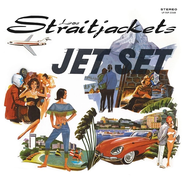 LOS STRAITJACKETS / ロス・ストレイトジャケッツ / JET SET 10TH ANNIVERSARY (SKY BLUE VINYL)