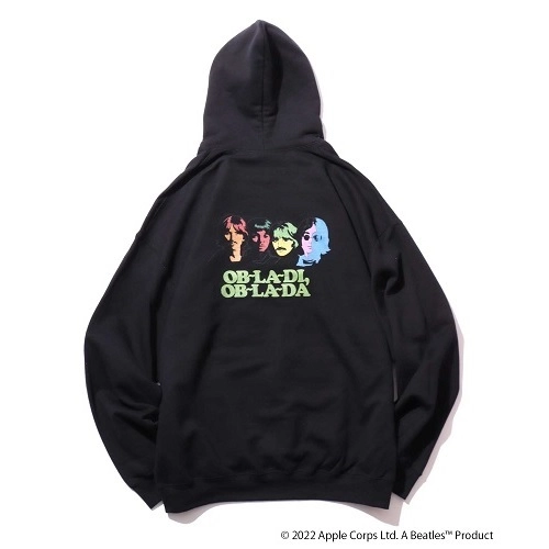 BEATLES / ビートルズ / OB-LA-DI, OB-LA-DA HOODIE BLACK XL