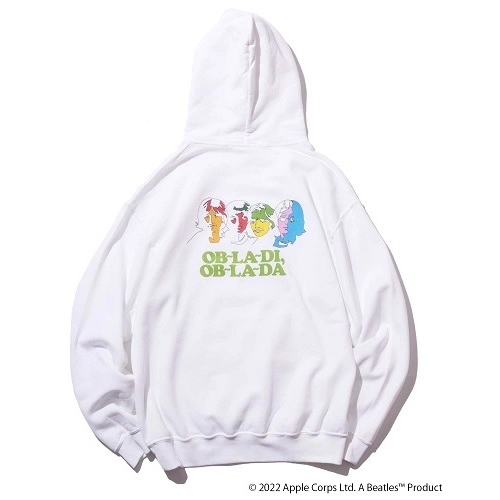 BEATLES / ビートルズ / OB-LA-DI, OB-LA-DA HOODIE WHITE M