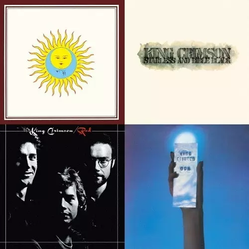 KING CRIMSON / キング・クリムゾン / 紙ジャケット SHM-CD 4タイトル 太陽と戦慄BOXセット（中古）