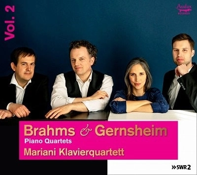 MARIANI KLAVIERQUARTETT / マリアーニ・ピアノ四重奏団 / BRAHMS&GERNSHEIM:PIANO QUARTETS VOL.2