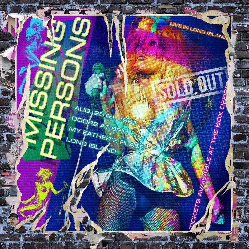 MISSING PERSONS / ミッシング・パーソンズ / LIVE IN NEW YORK 1981 [LP] (CLEAR BLUE VINYL, FIRST TIME ON VINYL, LIMITED, INDIE-EXCLUSIVE)