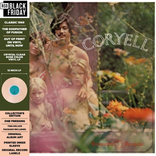 LARRY CORYELL / ラリー・コリエル / CORYELL (CRYSTAL CLEAR ROSE VINYL)