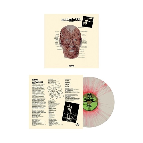 AREA (PROG) / アレア / MALEDETTI (SPLATTER WHITE/PINK VINYL) / MALEDETTI (SPLATTER WHITE/PINK VINYL) 