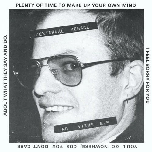 EXTERNAL MENACE / エクスターナルメナース / NO VIEWS EP (7")